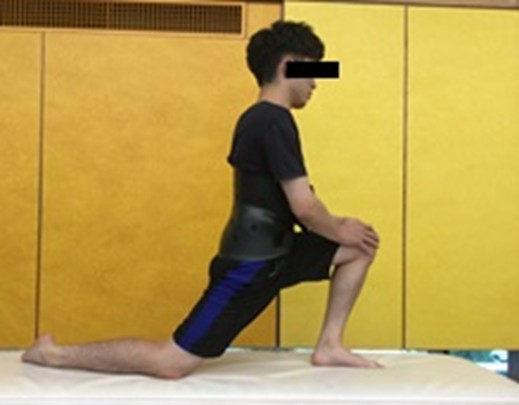 腸腰筋ストレッチング