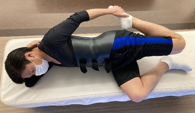 大腿四頭筋ストレッチング